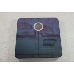 Fitbit Aria 2 Wi-Fi Smart Scale Black FB202BK BMI & Body Fat Tested Working